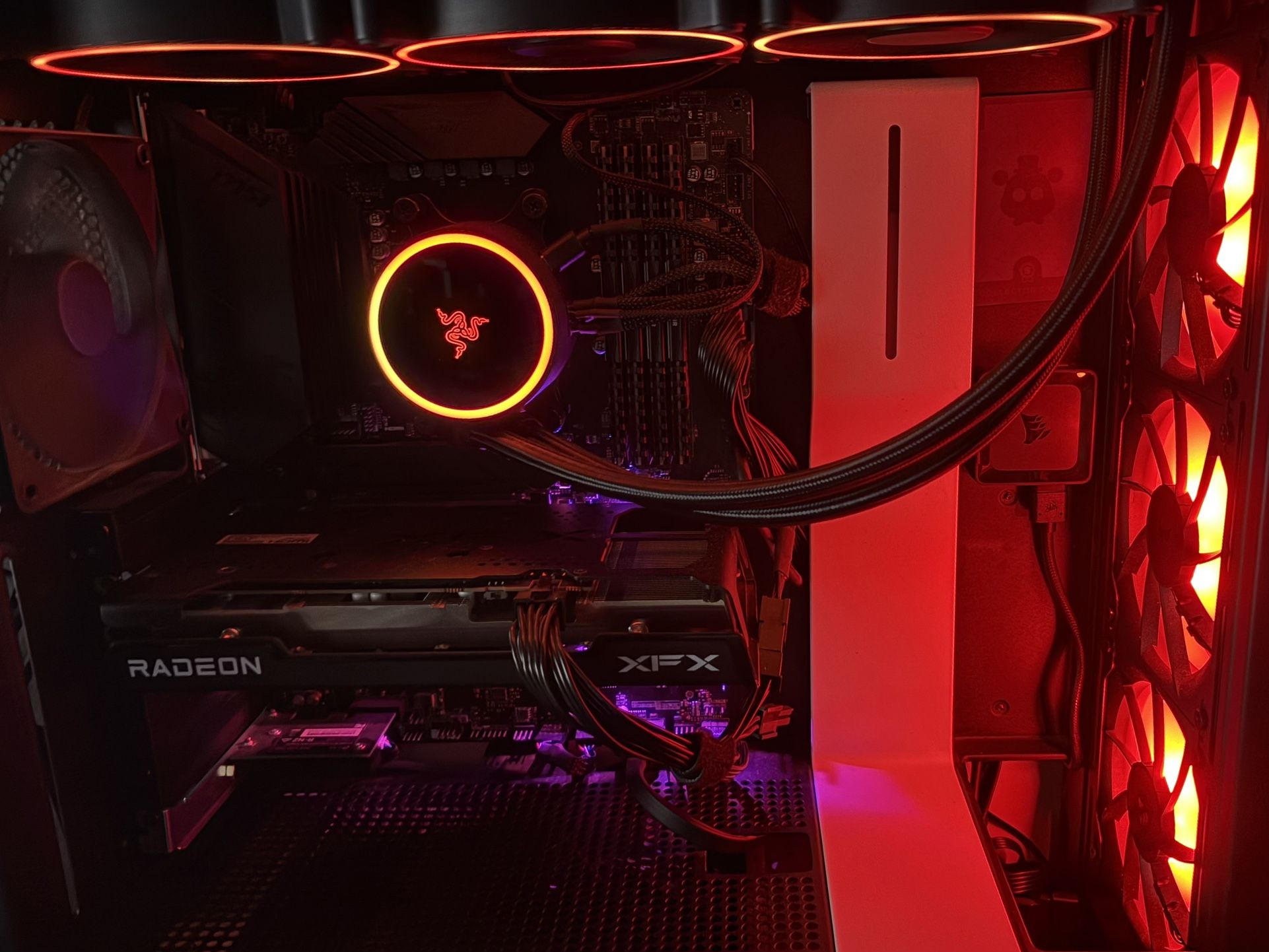 XFX Speedster SWFT 210 Radeon RX 6600 CORE Gaming Graphics Card with 8GB GDDR6 HDMI 3xDP, AMD RDNA 2
