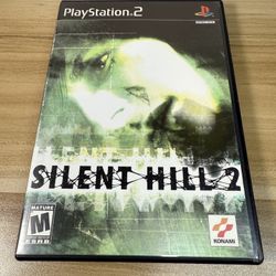 Silent Hill 2 Ps2 Case And Manual (no Game)