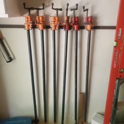 4ft Pipe clamps