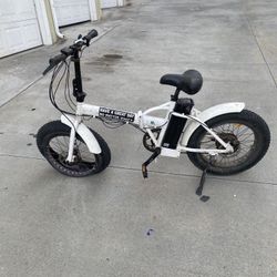 Electric Fat Tire Folding Bike, Project / Parts, AS IS