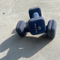 Reebok 5lb Dumbbells