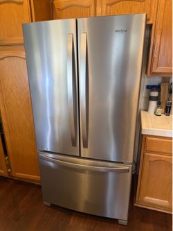Whirlpool 25.2 cu ft Stainless Ref.