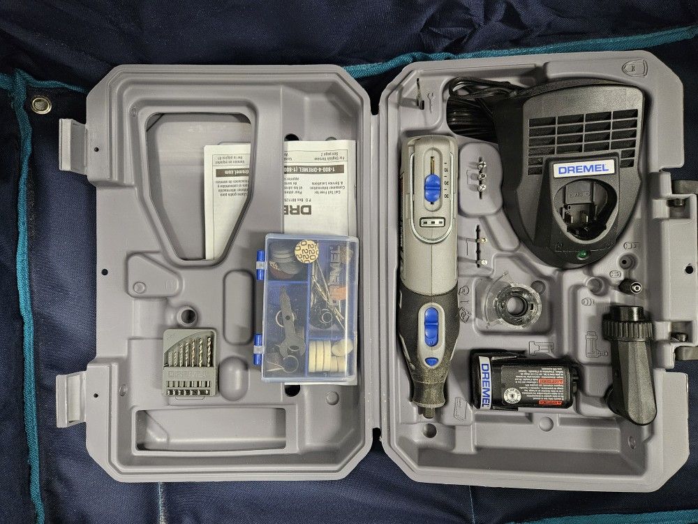 Dremal - Cordless, Variable Speed Up To 33,000rpm, Accessories