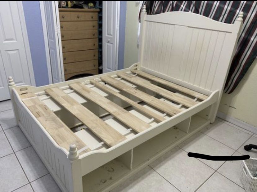 Free full size bed frame