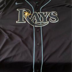 Tampa Bay Rays Men’s Jersey Size 2xl 
