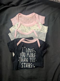Newborn gerber onesies