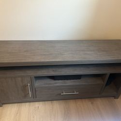 Gray IKEA TV Stand