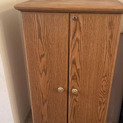 Media Cabinet- Solid Wood