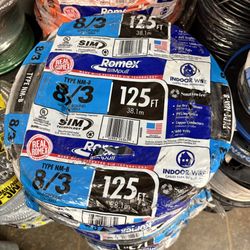 New Romex Wire 8/3