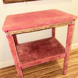 Vintage Velvet Table 