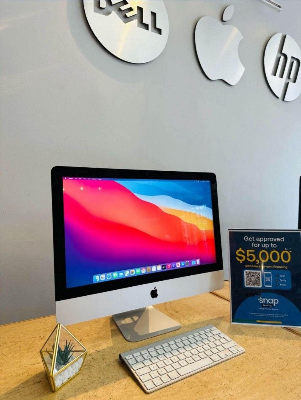 iMac 21” Desktop Apple Intel Core i5/8GB RAM/256GB✅Microsoft Office Word Excel,Logic,Final Cut🖥️1 Yr Wrnty✅ $0Down Finance Available