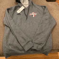 FC Bucks Soccer Adidas Hoodie Mens L New $50 Tag