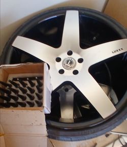 22in luxxx rims