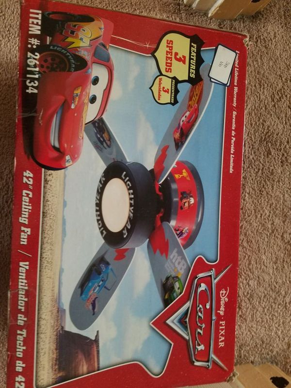 Disney Cars Ceiling Fan For Sale In Pittsburgh Pa Offerup