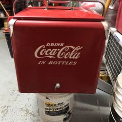 Vintage Coke Cooler