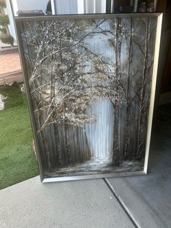 Silver/gold wall art
