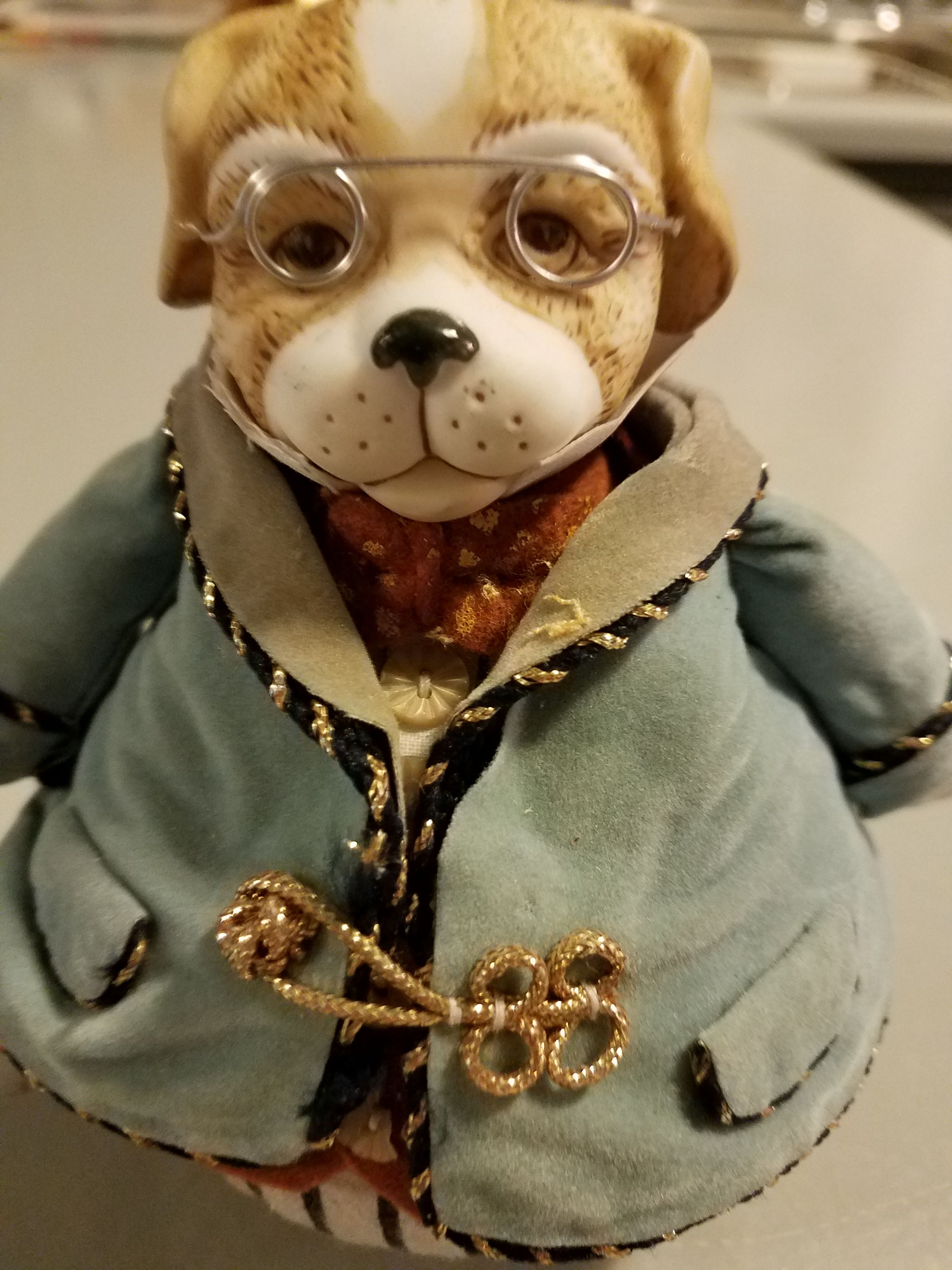 Lois Nichole bulldog figurine