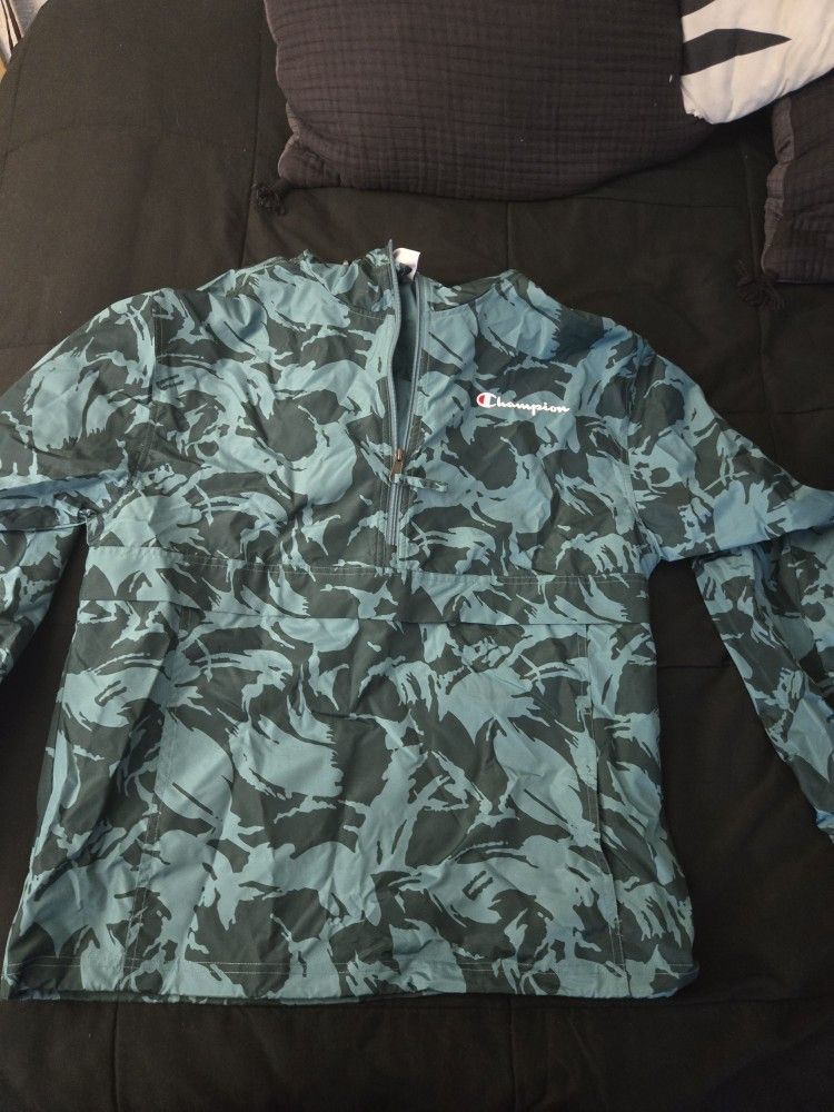 Camouflage Pullover Jacket