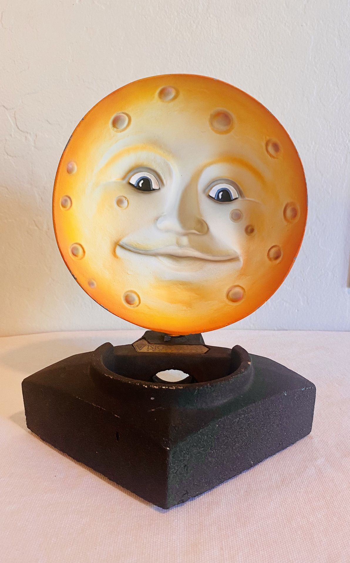 eclectic visionquest moon statue