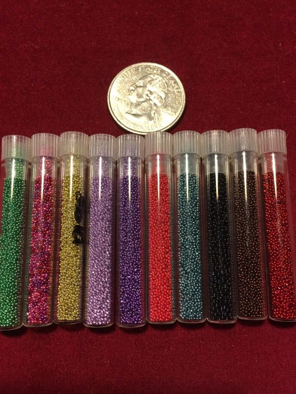 10 tubes micro beads