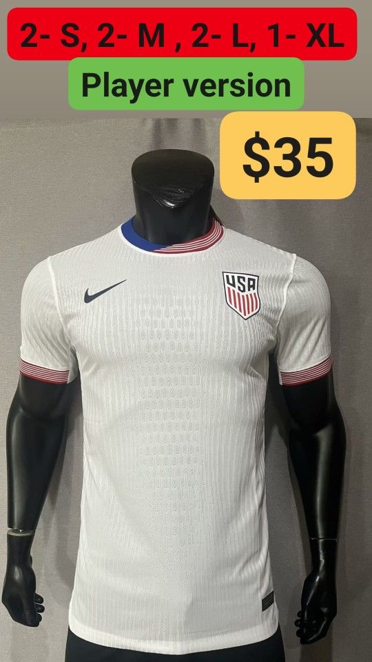 USA HOME PLAYER VERSION JERSEY
