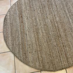 Best Selling Round Jute Natural Rug From IKEA 