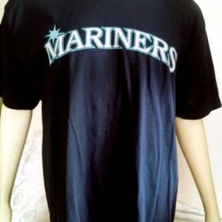 New Seattle Mariners batting practice t shirt men L