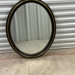 Beautiful  Vintage  Oval Mirror 
