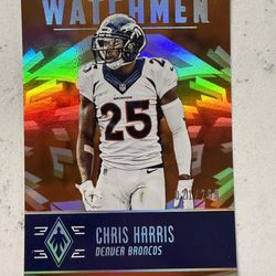 2016 Panini Phoenix #WM-CH Chris Harris Watchmen Orange #/299