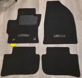 Toyota cross carpet floor and