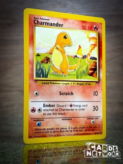Charmander Pokemon Base Set #46 1999