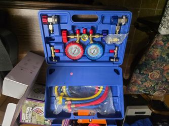 AC Manifold Gauge Set with Hoses
