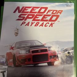 Need For Speed Payback Xbox