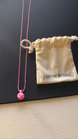 Chrome hearts Pink Crossball charm