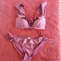 No boundaries purple bikini set size M(7-9)