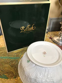 Belleek Large bowl New w/Box