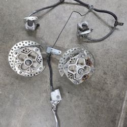 Yamaha Blaster Hydraulic Front Brakes!