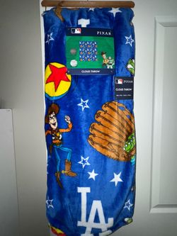 Toy Story Dodgers Blanket