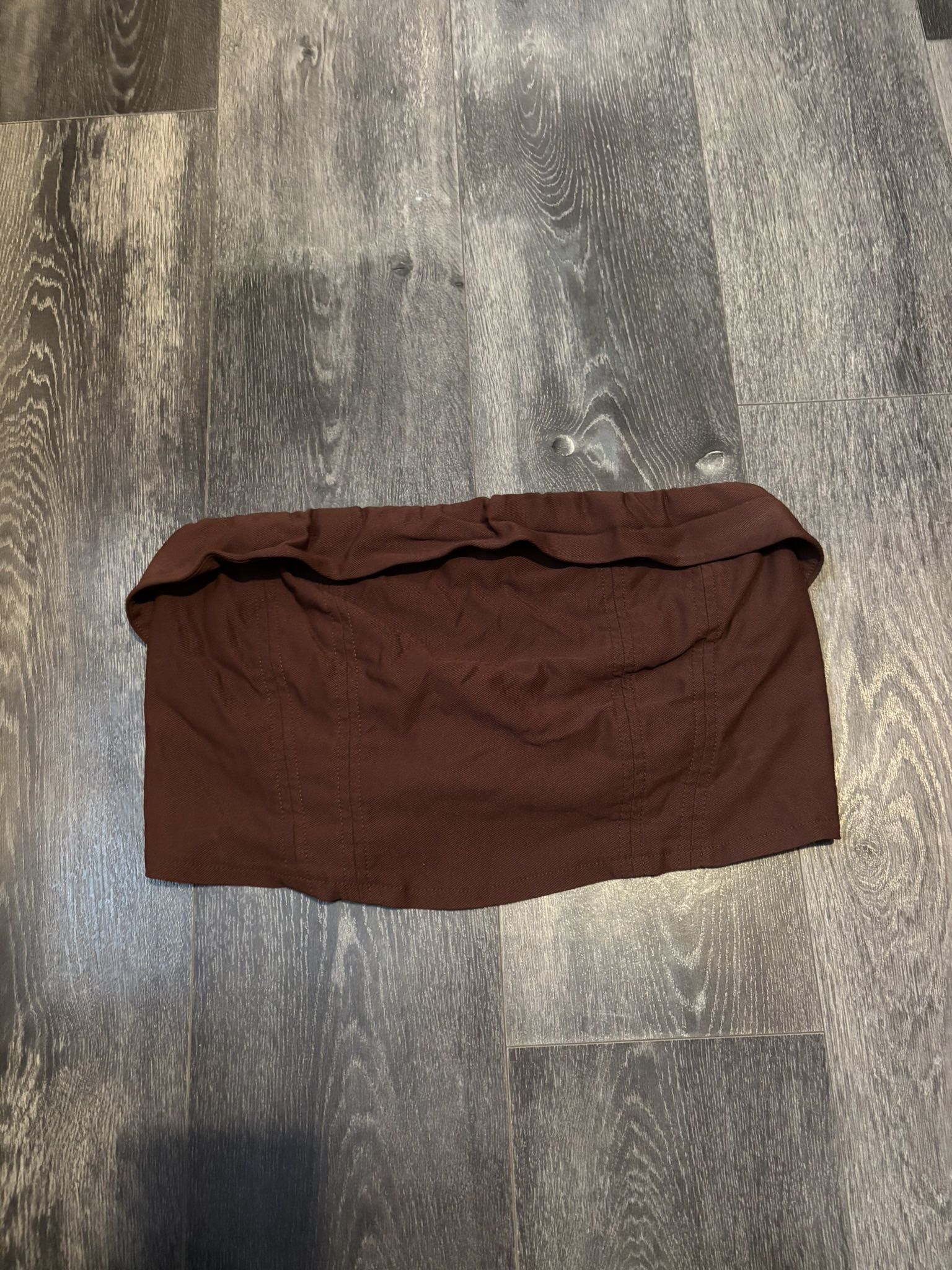 Brown Tube Top