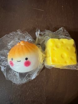 Dumpling and cheese squishy