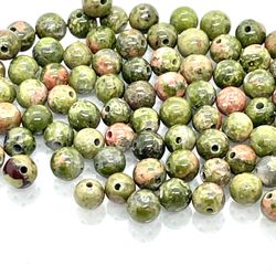 4mm Unakite Beads 