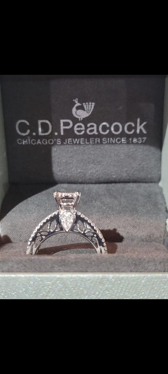 C.D.PEACOCK  WOMENS DIAMONDS BRIDAL SET