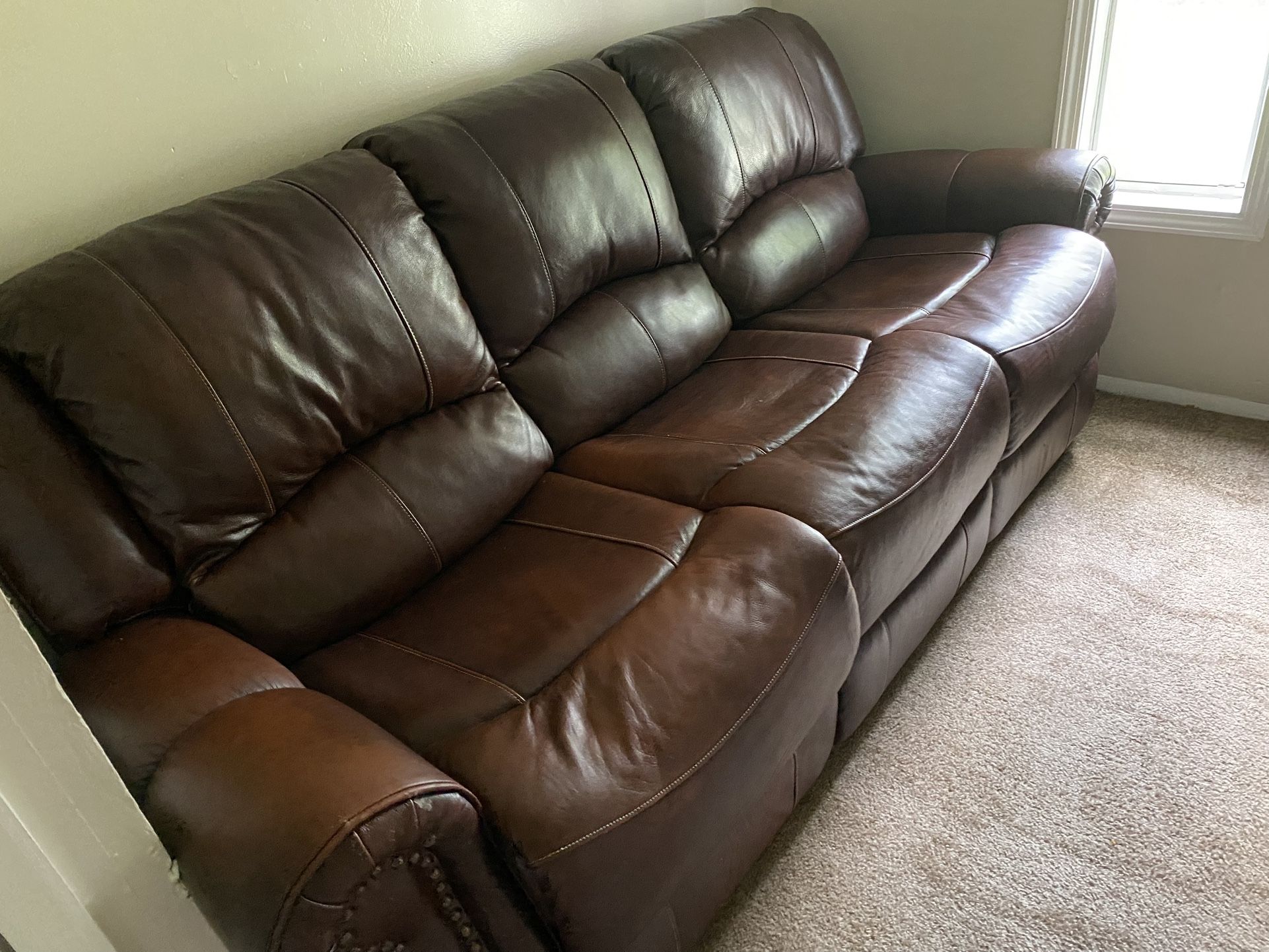 Leather Couch - Pet Damage From Previous Owner