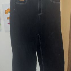 Black Empyre Baggy Jeans