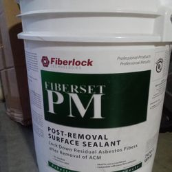 Fiberlock Fiberset PM Sealant, 5 Gallons Unopened