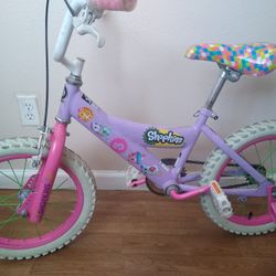 Shopkins Training Wheel Bicycle 