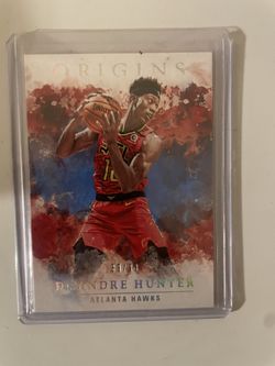2020-21 Panini Origins - Red #13 De'Andre Hunter /99