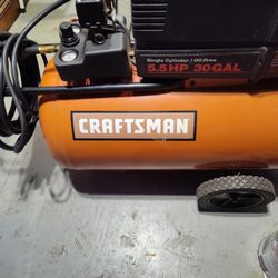 Craftsman Air Compressor Like New List 400.00