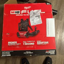 Milwaukee M18 Fuel Backpack Blower