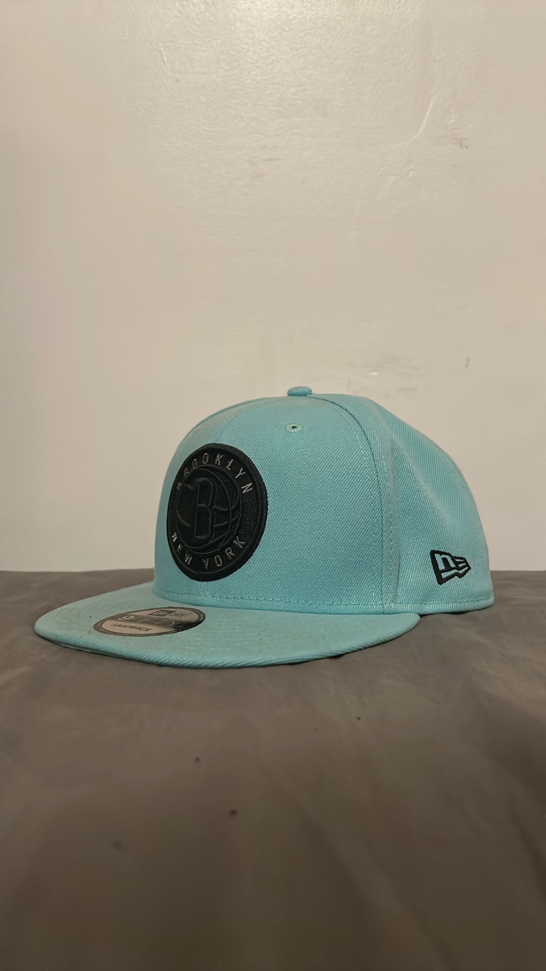 Nets SnapBack Hat Colored Turquoise